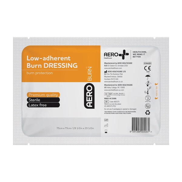 Aero Healthcare Aeroburn Low-Adherent Burn Dressing 75 X 75Cm ABDS75 - main